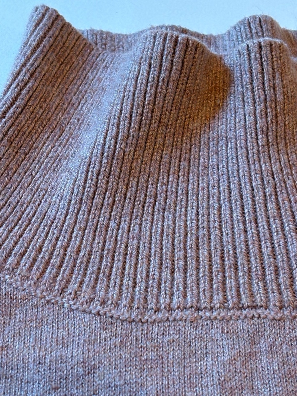 Loft Turtleneck Sweater in Rose